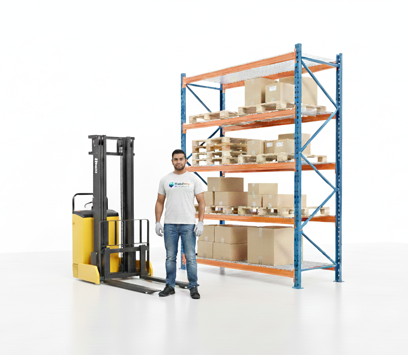 heavy duty racks and material handling equipment for warehouse and industrial storage